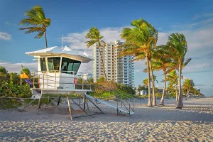 Atlantic Ocean Prints: Florida, Fort Lauderdale, Beach