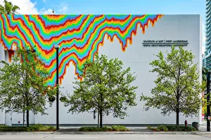 Wall Prints: Florida, Fort Lauderdale, Museum of Art building