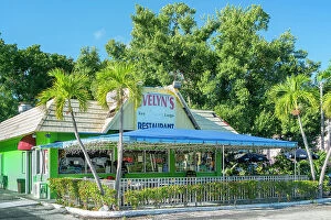 Images Dated 14th December 2018: Florida, The Keys, Islamorada, Evelyn's Restaurant
