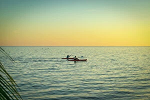 Images Dated 5th December 2023: Florida, The Keys, Islamorada, kayaking at Cheeca Lodge & Spa