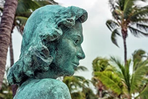 Images Dated 21st February 2019: Florida, Miami Beach, South Beach, Barbara Baer Capitman Memorial on Lummus Park