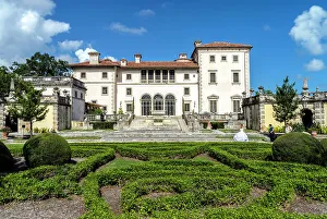 Building Prints: Florida, Miami, Villa Vizcaya