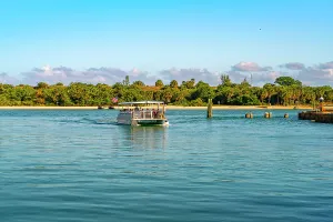 Sbs Florida 02 Prints: Florida, Palm Beach County, ferry on the way to Peanut Island