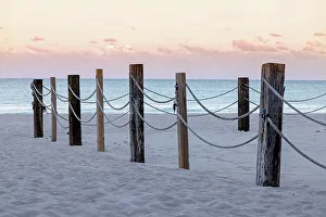 Atlantic Prints: Florida, South Florida, Boynton Beach at dusk