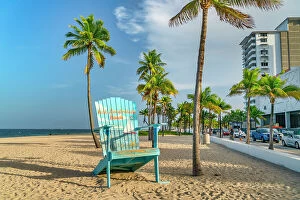 : Florida, South Florida, Fort Lauderdale, Beach near Las Olas Boulevard
