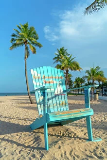 : Florida, South Florida, Fort Lauderdale, Beach near Las Olas Boulevard