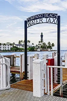 Light House Prints: Florida, South Florida, Hillsboro Beach, lighthouse