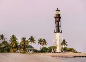 Light House Prints: Florida, South Florida, Hillsboro Inlet Lighthouse