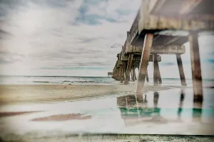 Photography Prints: Florida, South Florida, Juno Beach pier