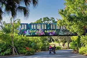 Florida, South Florida, Miami, Miami Zoo, monorail
