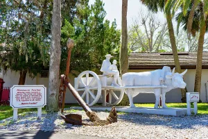 Monument Prints: Florida, St Augustine, Massacre Anchor, Monument