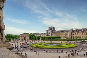 Images Dated 23rd February 2023: France, Paris, Arc de Triumph du Carrousel, Place du Carrousel