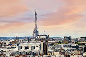 Icon Prints: France, Paris, cityscape with Eiffel Tower
