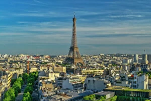 Images Dated 5th November 2018: France, Paris, cityscape with Eiffel Tower