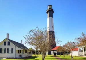 Light House Prints: Georgia, Tybee Island, Tybee Island Light Station & Museum, Tybee Lighthouse
