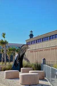 Light House Prints: Georgia, Tybee Island, Tybee Island Marine Science Center