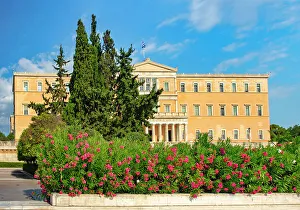 Tree Prints: Greece, Athens, Parliament Building