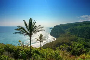 Visitor Prints: Hawaii, Big Island, Pololu Valley Overlook