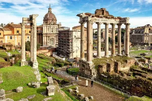 Roman Prints: Italy, Rome, Latium, Lazio, Seven Hills of Rome