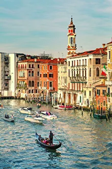 Cathdrale Prints: Italy, Veneto, Venice, with view of Church of the Holy Apostles bell tower