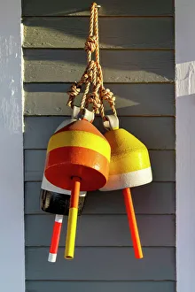 Hanging Prints: Lobster Buoys