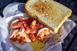 Food Prints: Lobster Egg & Cheese dish