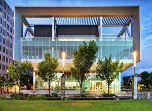 Deep South Prints: Louisiana, Baton Rouge Library at Galvez Plaza