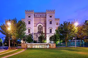 Building Prints: Louisiana, Baton Rouge Old State Capitol Building