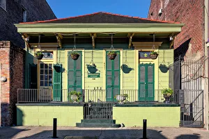 Southern Prints: Louisiana, New Orleans, Historic homes in the French Quarter