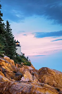 Harbor Prints: Maine, Bass Harbor, Bass Harbor Head Lighthouse
