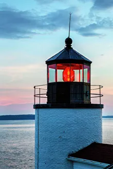 Maine, Bass Harbor head lighthouse