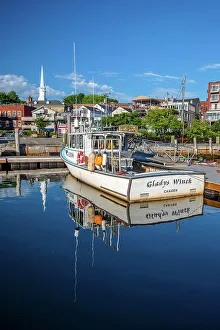 Harbor Prints: Maine, Camden, Camden Harbor Scene
