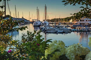 Images Dated 9th August 2020: Maine, Camden, Camden marina