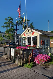 Harbor Prints: Maine, Camden, Waterfront, Harbor Master Station