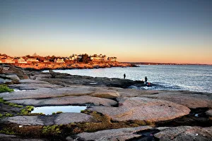 Maine, York, Cape Neddick, Nubble Point at Sohier Park