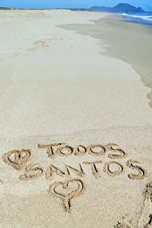 Rm306 Prints: Mexico, Baja California Sur, Todos Santos Beach
