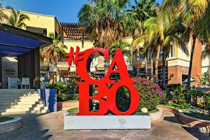 Touristic Destination Prints: Mexico, Cabo San Lucas, CABO sign