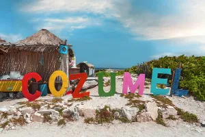 Coast Prints: Mexico, Cozumel Island, Punta Sur