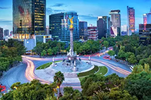 Building Prints: Mexico, Mexico City, Angel de la Independencia