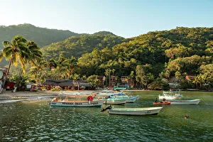 Mxico Prints: Mexico, Puerto Vallarta, Mismaloya Fishing village