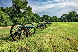 Deep South Prints: Mississippi, Vicksburg, Canon Display at The Vicksburg National Military Park