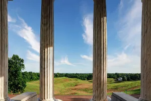 Deep South Prints: Mississippi, Vicksburg, Overview of the Battle Field from the Illinois State Memorial (1899)