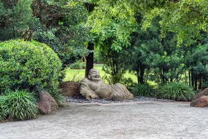 Rm302 Prints: Morikami Museum and Japanese Gardens, Reclining Buddha