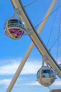 Las Vegas Prints: Nevada, Las Vegas, The LINQ, High Roller, Las Vegas, Tallest Observation Wheel