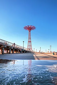 Pier Prints: New York City, Brooklyn, Coney Island, Pier
