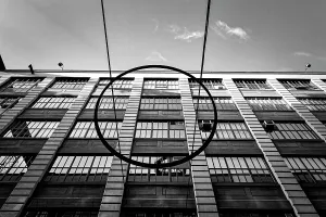 New York City, Brooklyn, Sunset Park neighborhood, Industry City, historic intermodal shipping, warehousing, and manufacturing complex