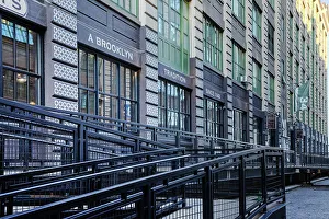 New York City, Brooklyn, Sunset Park neighborhood, Industry City, historic intermodal shipping, warehousing, and manufacturing complex
