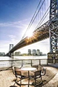 Autumn Prints: New York City, East River Park
