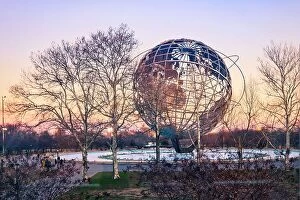 Images Dated 4th December 2023: New York City, Flushing Meadows Park, Corona Park, Unisphere
