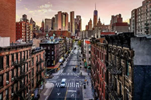 Images Dated 11th May 2020: New York City, Manhattan, Chinatown, street scene